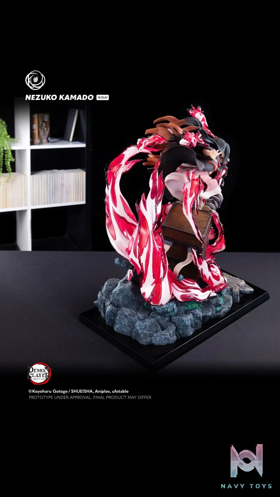 Tsume Studio - Demon Slayer: Kimetsu no Yaiba Nezuko Kamado IKIGAI (Licensed) resin statue Navy Toys anime figure