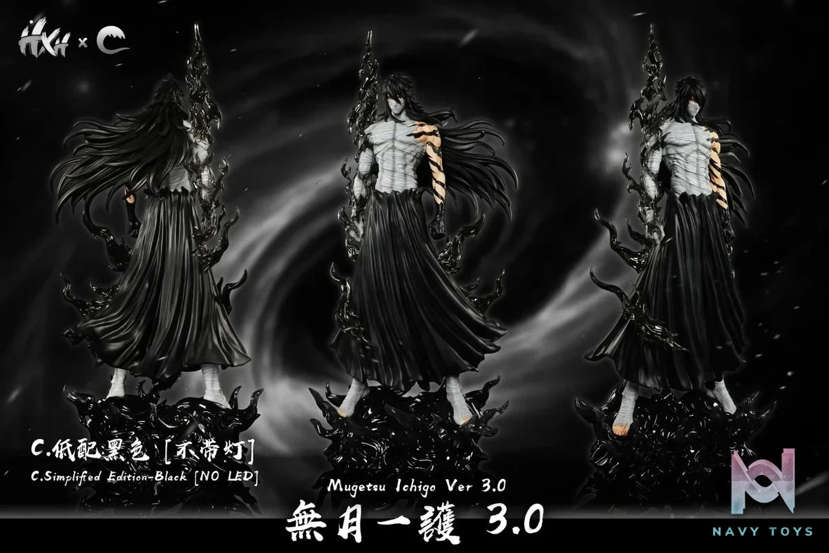 CHENG Studio - BLEACH Zangetsu Ichigo Kurosaki 3.0 resin statue Navy Toys anime figure