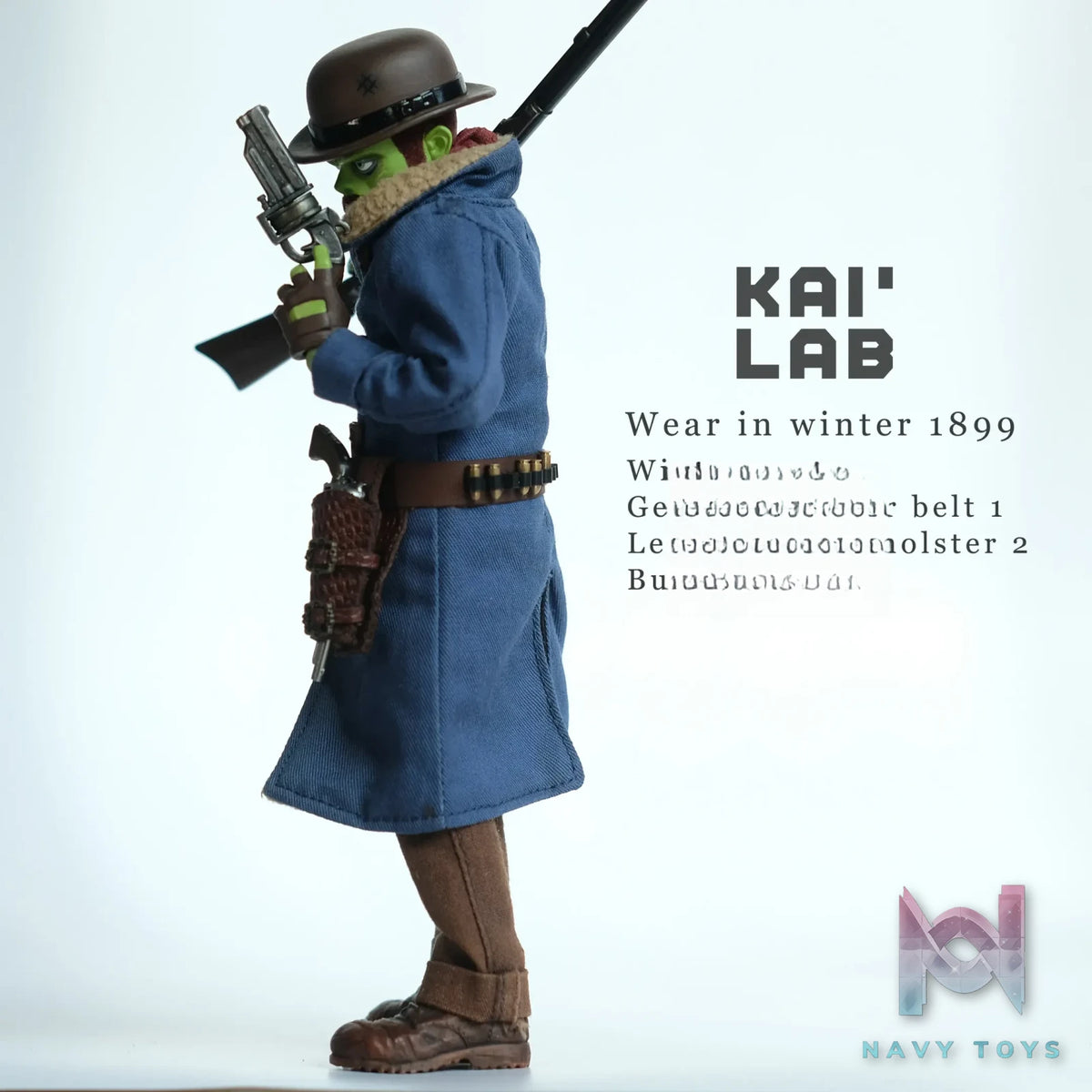 Mezco Studio – Winter Set 1899 1/12 Expansion Clothing Pack (Licensed)