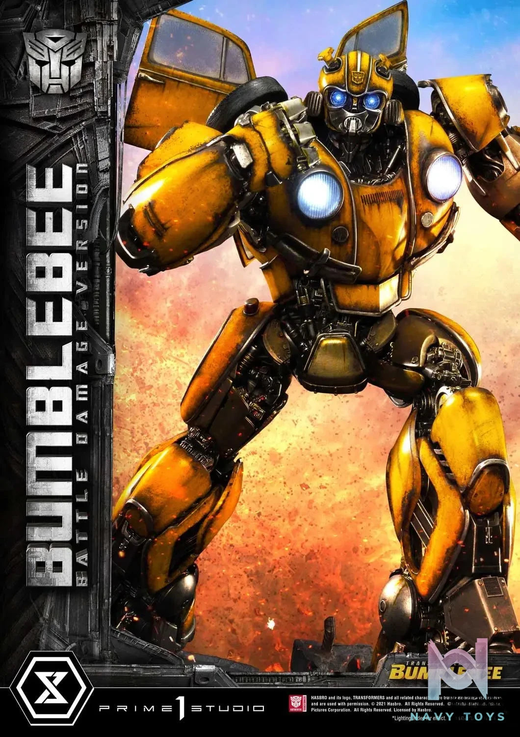 Prime 1 Studio – Museum Masterline Transformers: Bumblebee (Film) Bumblebee MMTFM-24 MMTFM-24EX MMTFM-24BD(Licensed)