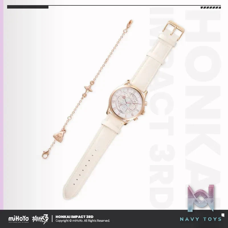 miHoYo – Honkai Impact 3rd Elysia True Self – Herrscher of Humanity: Sentience Themed Impression Wristwatch (Licensed)