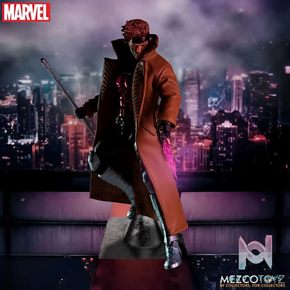 Mezco Studio – 1/12 Marvel Comic Version Gambit Action Figure (Licensed)
