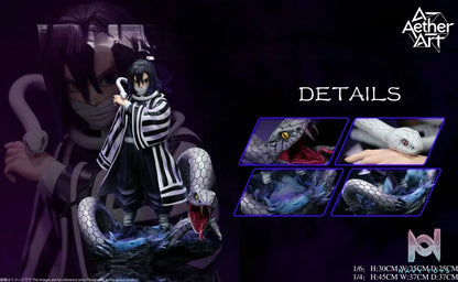 Aether Art Studio – Obanai Iguro x Giyu Tomioka Demon Slayer
