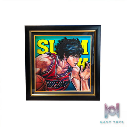 Yu Zhi Jiang Studio – Kaede Rukawa Series #2 3D Decorative Painting Slam Dunk