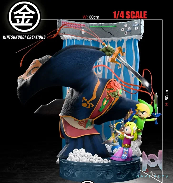 KINTSUKUROI CREATIONS – WIND WAKER FINAL BATTLE DIORAMA