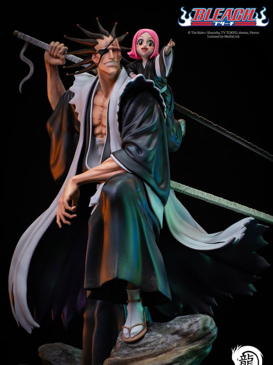 Kenpachi & Yachiru - Bleach - Ryu Studio resin statue ryu studio anime figure