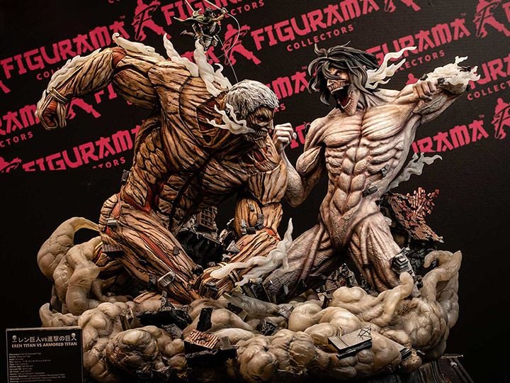 Reiner & Eren - Attack on Titan - Figurama Collectors resin statue Figurama Collectors Studio anime figure