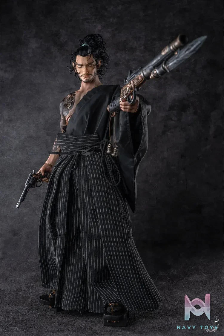 ART FUTURE – 1/6 Sakamoto Ryoma Commander Silver Dragon Armor Version Action Figure (Licensed)