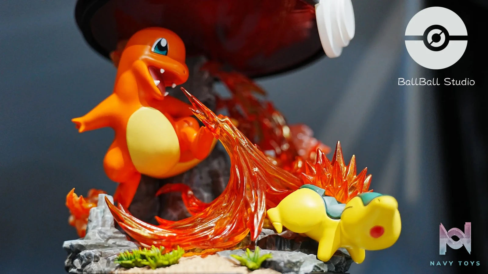 Ball Ball Studio – Pokémon First Generation Starters Charmander