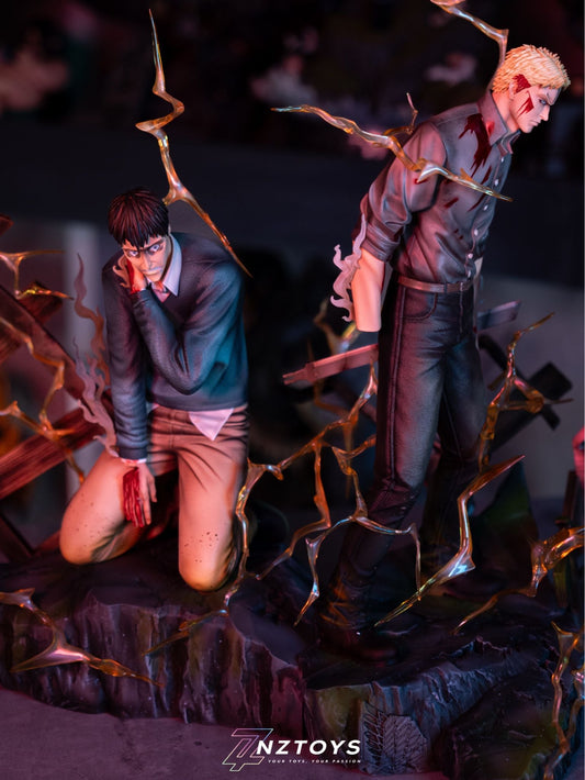 Reiner Braun & Bertholdt Hoover - Attack On Titan - Light Team Studio resin statue light team anime figure
