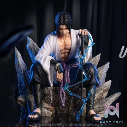 BBS Studio & C4 Studio – Naruto Seated Uchiha Sasuke