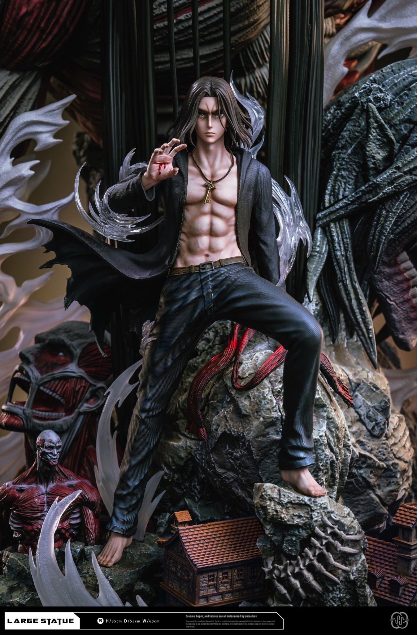 Eren Yeager - Attack On Titan - Hertz Studio resin statue Hertz studio anime figure