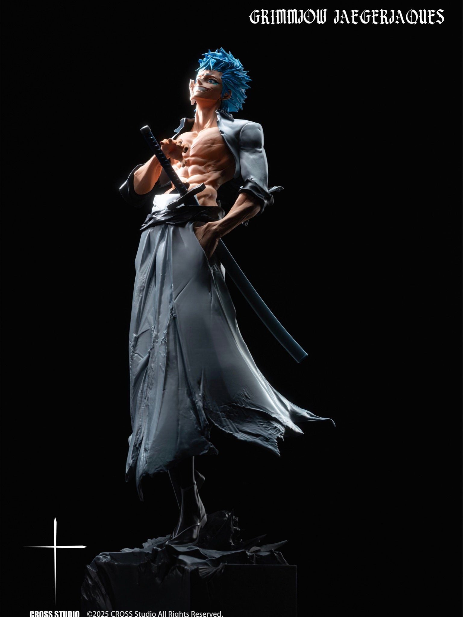 Grimmjow Jaegerjaques - Bleach - Cross Studio resin statue cross studio anime figure
