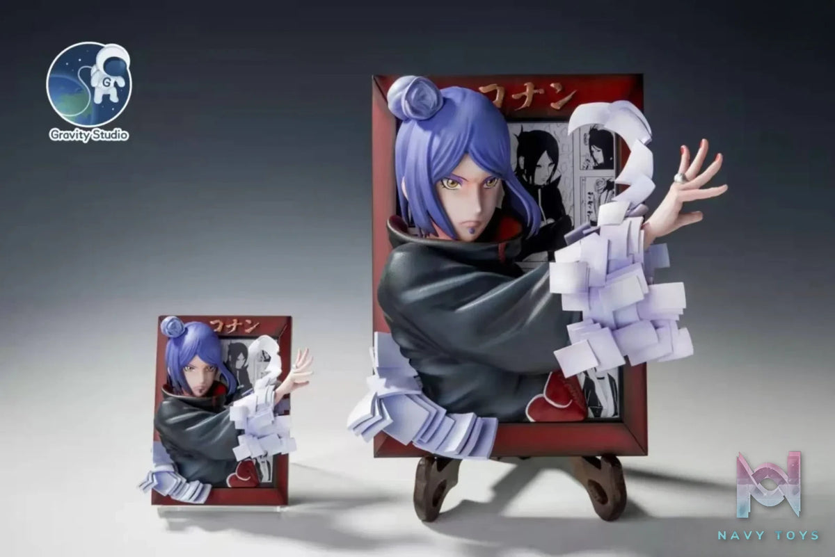 Gravity Studio – Naruto Akatsuki Pain and Konan 3D Photo Frame