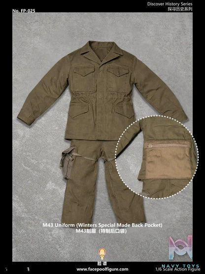 Facepoolfigure – Captain Winters “Easy” Company, 2nd Battalion, 506th Division 1/6 Action Figure FP025 (Licensed)