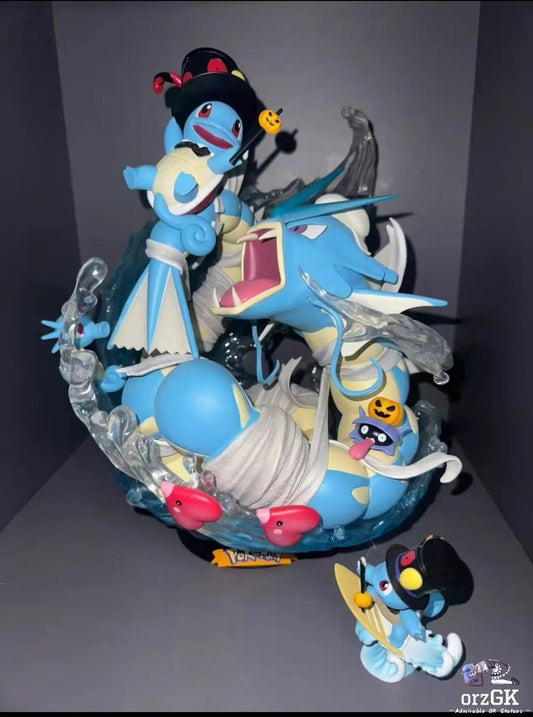 ZN Studio - Pokémon Water Pokémon Eco Group GK Halloween Edition resin statue Navy Toys anime figure