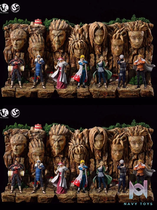 Hokage Series Set - Naruto - V6 Studio x ST Studio resin statue V6 Studio x St Studio anime figure