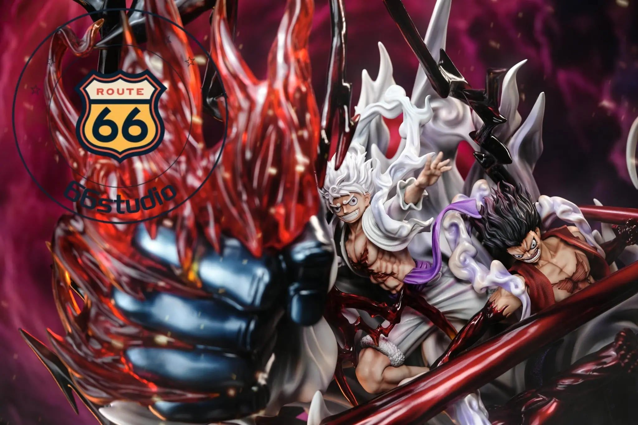 Luffy All Gears - One Piece - 66 Studio resin statue 66 Studio anime figure