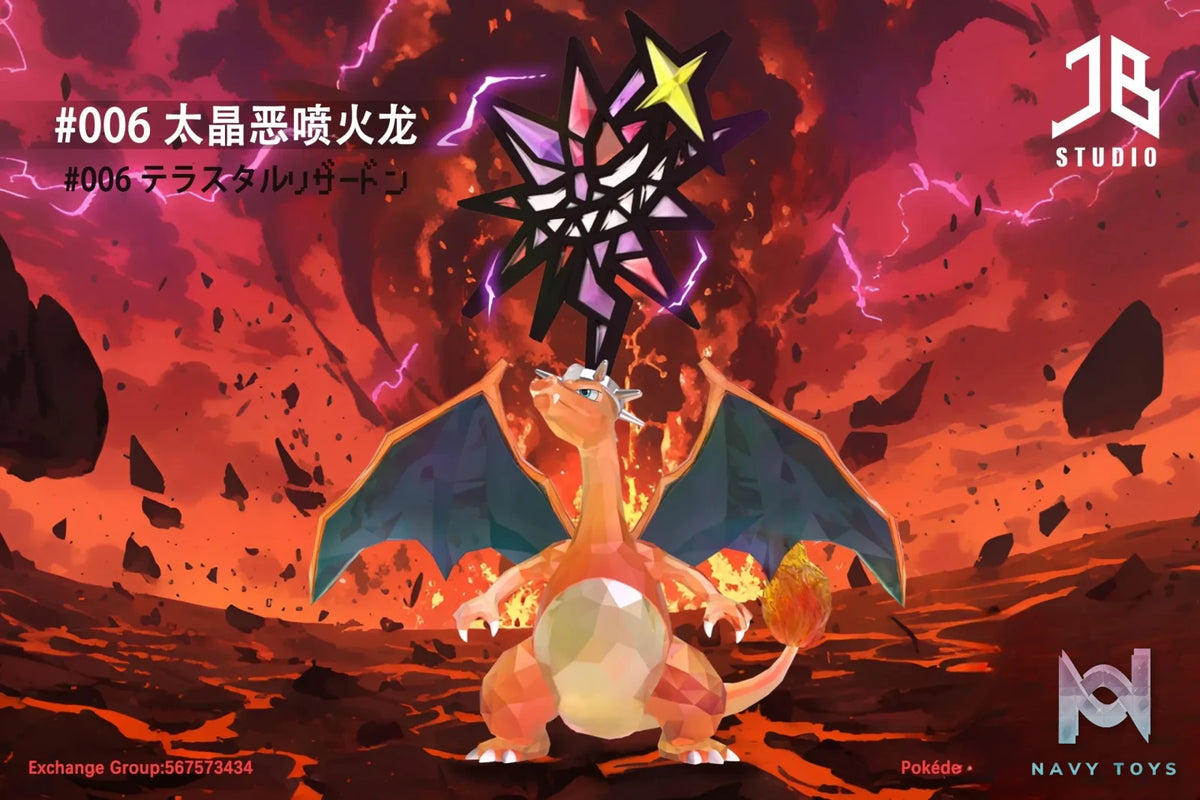 JB Studio – Pokémon Terastal Dark type Charizard