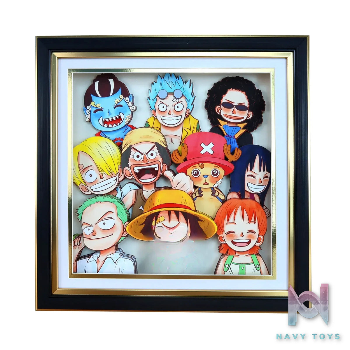 KALA HOME Studio – One Piece Multiple Characters #11 3D Decorative Painting One Piece