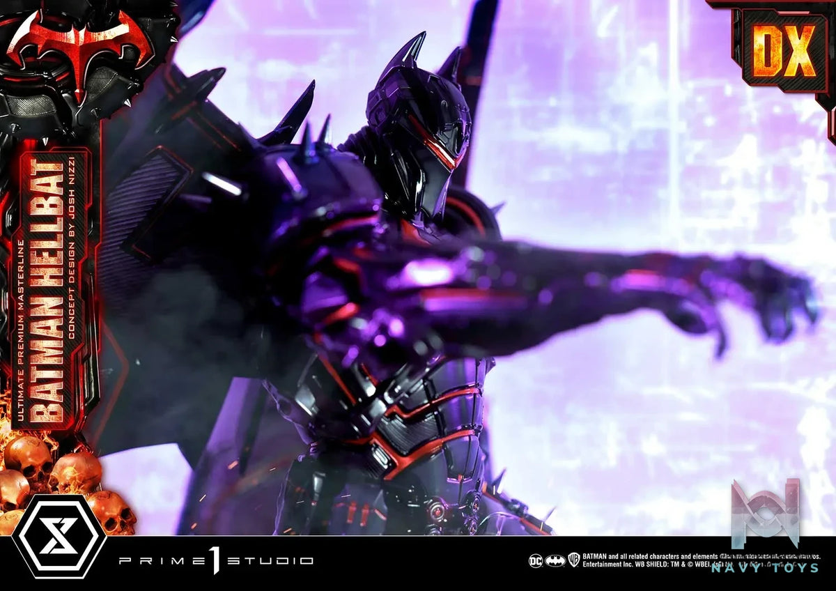 Prime 1 Studio – Ultimate Premium Masterline Batman (Comics) Batman Hellbat Concept Design by Josh Nizzi UPMDC-06 UPMDC-06DX UPMDC-06DXS (Licensed)