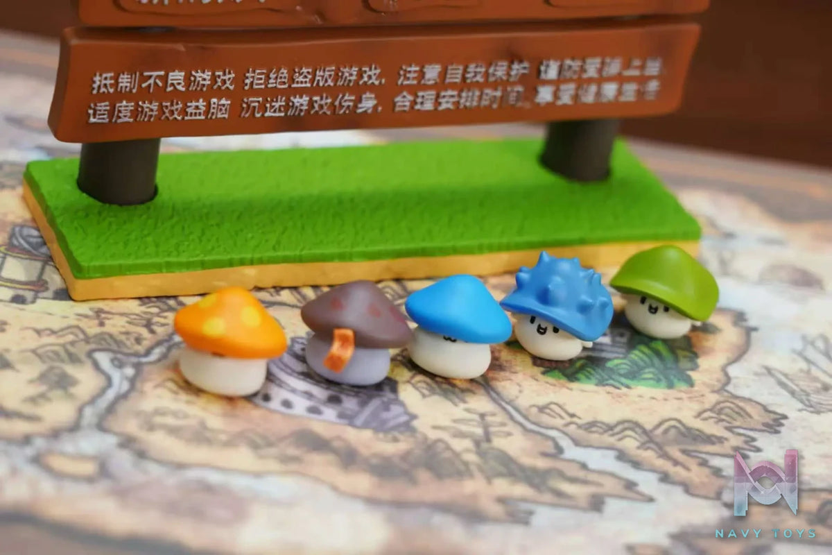 YMG Studio – MapleStory GK Mini Mushroom Family Keycap Set