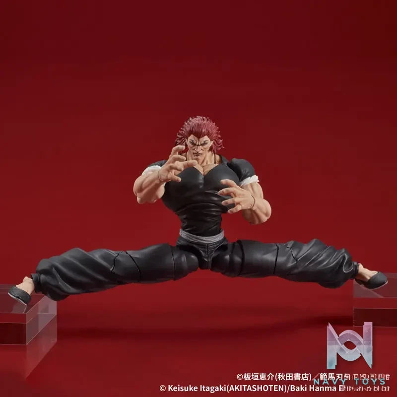 DIG – DIGACTION “Baki Hanma” Yujiro Hanma X Retsu Kaioh Posable Figure (Licensed)