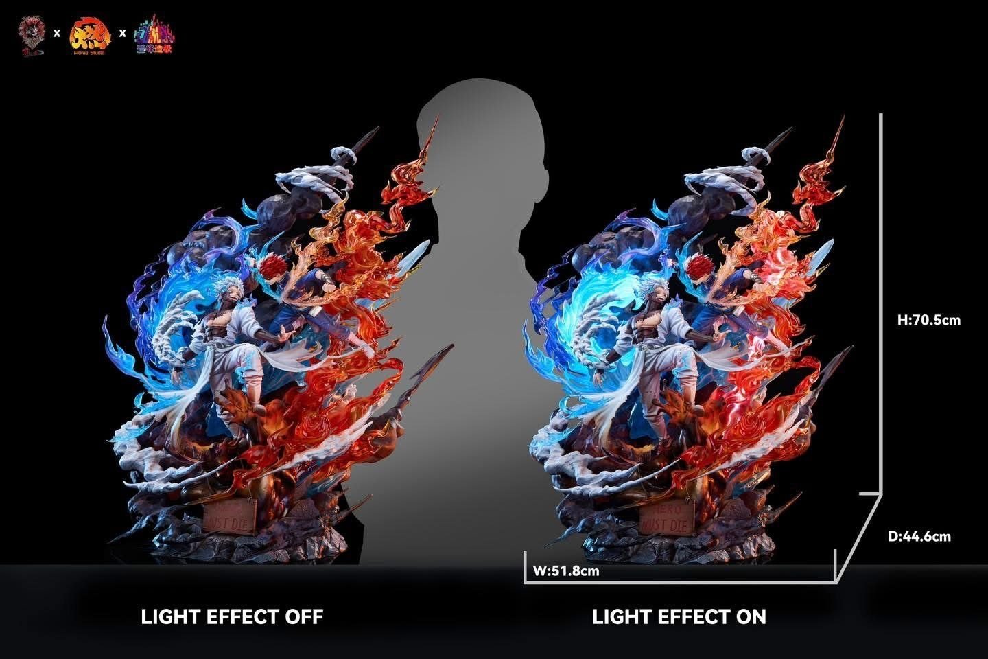 Dabi VS Shouto - My Hero Academia - Climax Studio x Weara A Design Studio resin statue Climax Studio x Weare A Design Studio anime figure