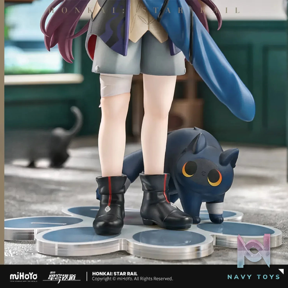 miHoYo X RIBOSE – Honkai: Star Rail Little Cat Series Blade Figure (Licensed)