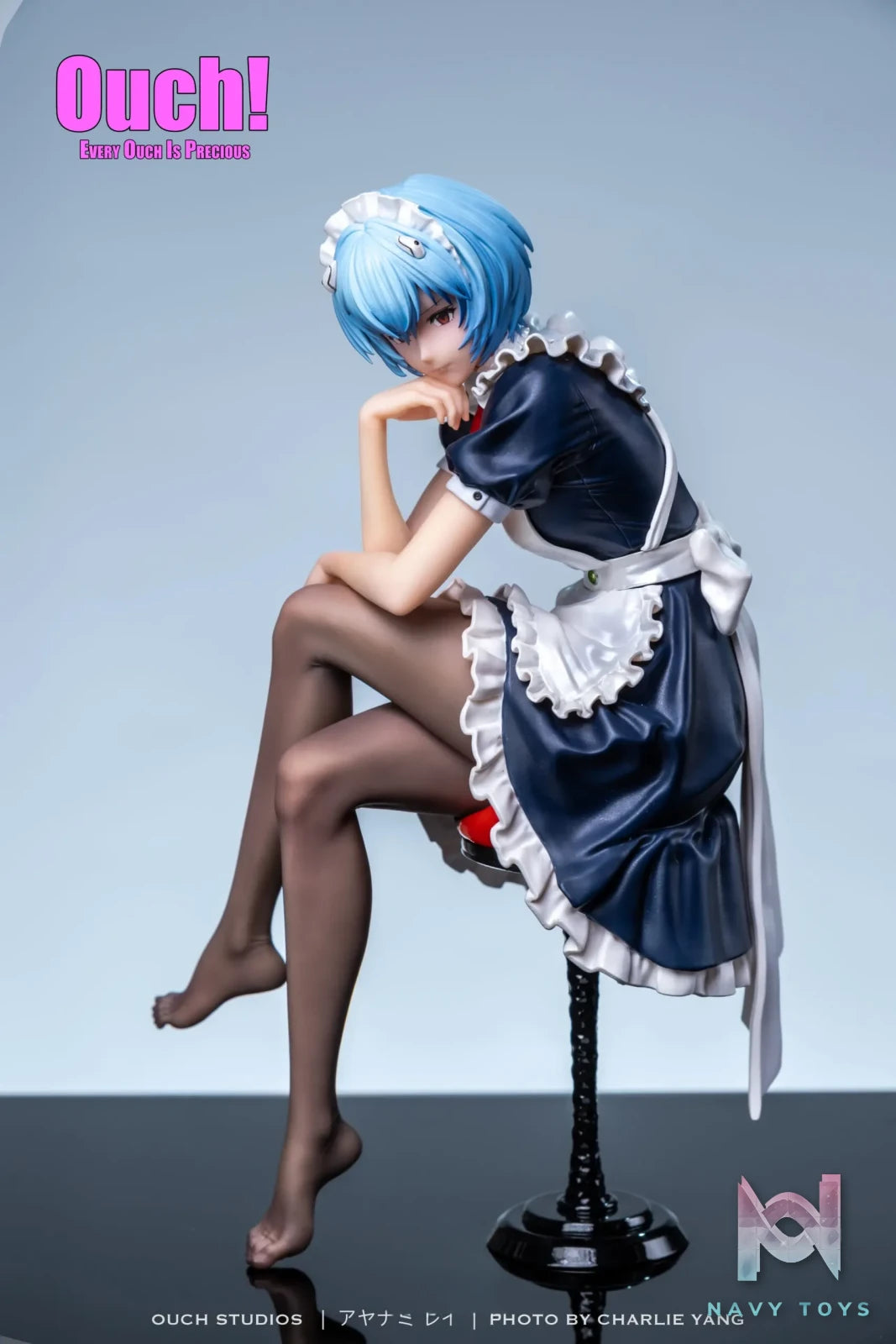 Ouch! Studio – Rei Ayanami Maid Outfit Neon Genesis Evangelion