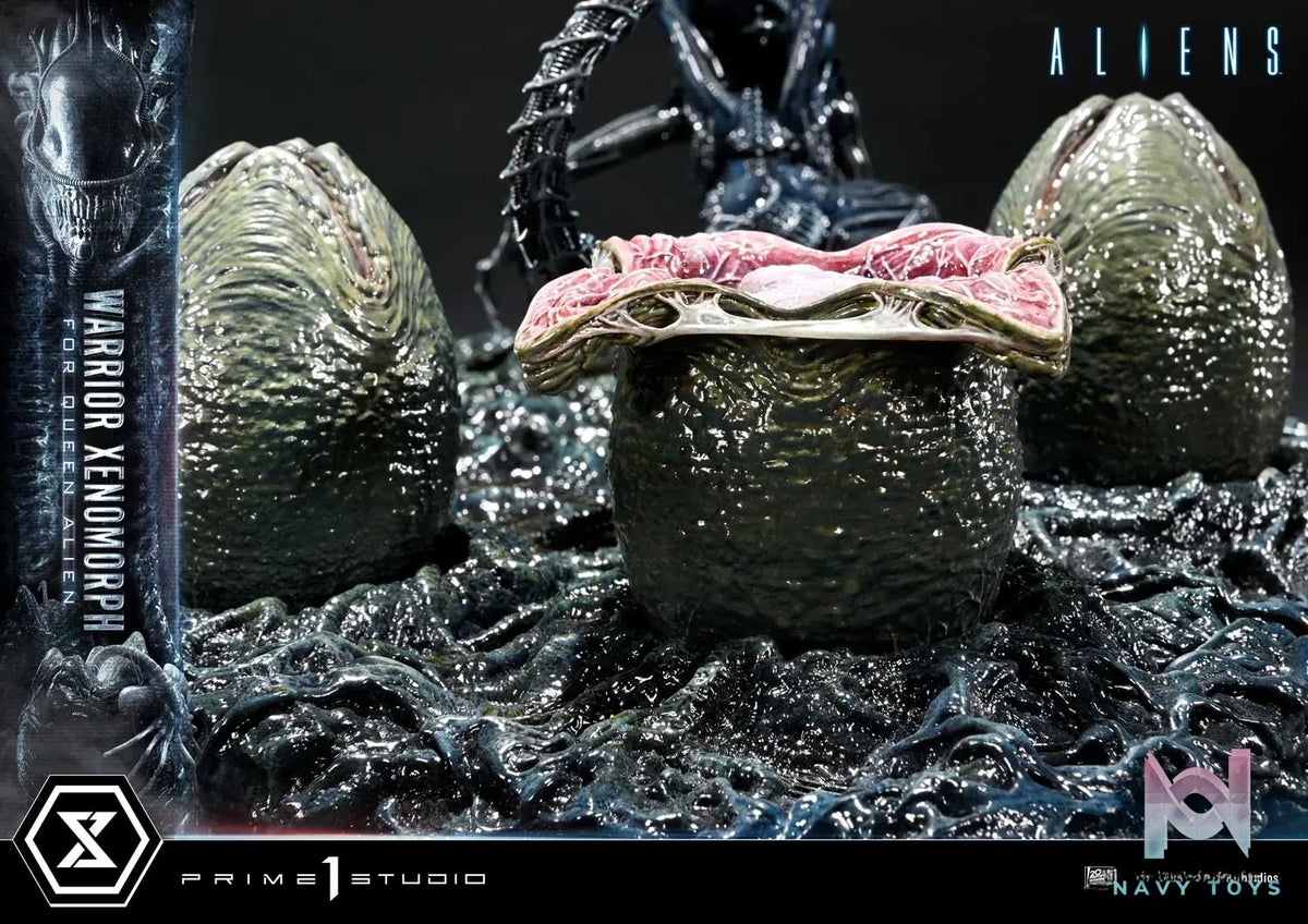 Prime 1 Studio – Ultimate Diorama Masterline Aliens (Film) Warrior Xenomorph for Queen Alien UDMAL-02 (Licensed)
