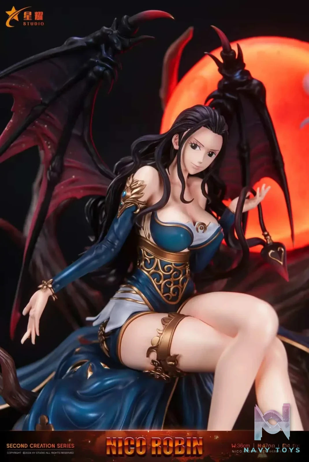XY Studio - One Piece Devil Child Nico Robin resin statue Navy Toys anime figure