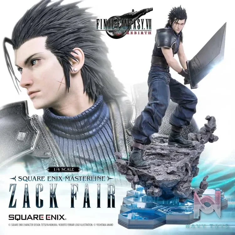 Prime 1 Studio & SQUARE ENIX – SQUARE ENIX MASTERLINE FINAL FANTASY VII REBIRTH 1/4 Scale Zack Fair SEM-09 SEM-09DX (Licensed)