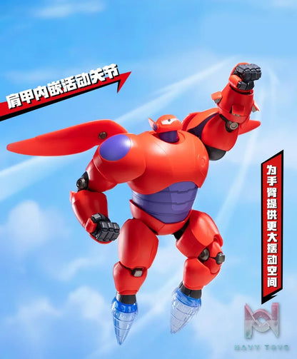 GONG Studio – Big Hero 6 Baymax Assembly Model – 18cm Buildable Action Figure (Licensed)