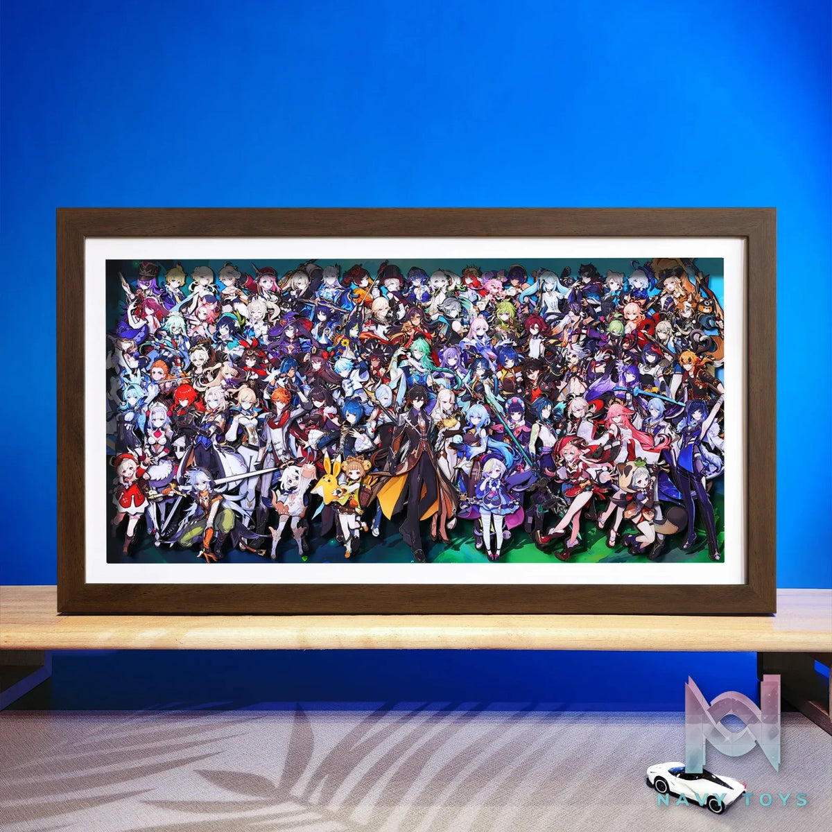 Yu Zhi Jiang Studio – Genshin Impact Multiple Characters 3D Decorative Painting Genshin Impact