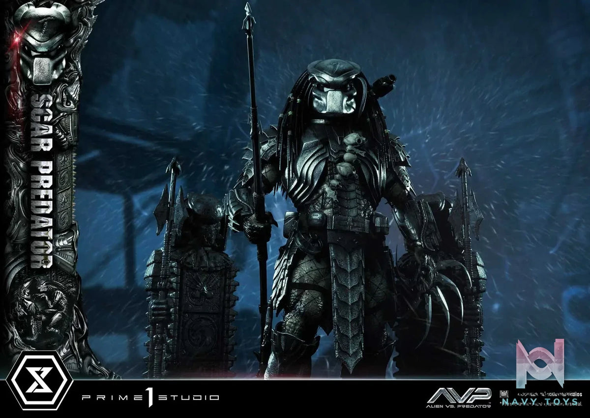 Prime 1 Studio Museum Masterline Alien vs. Predator Scar Predator MMPR-04 MMPR-04DX MMPR-04DXS