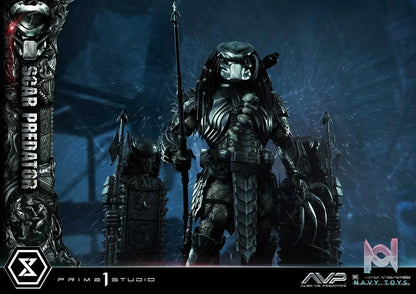 Prime 1 Studio Museum Masterline Alien vs. Predator Scar Predator MMPR-04 MMPR-04DX MMPR-04DXS