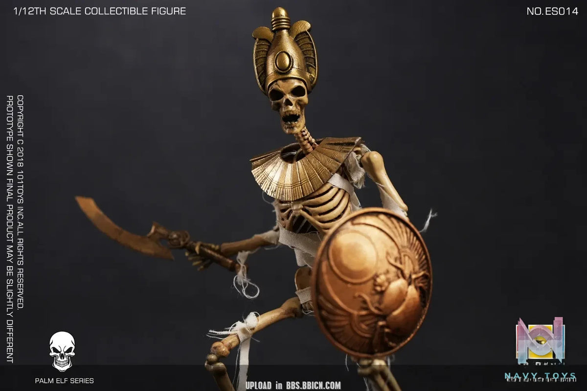 101Toys – Original PALM ELF SERIES- Skeleton Egyptian Mummy (Licensed)
