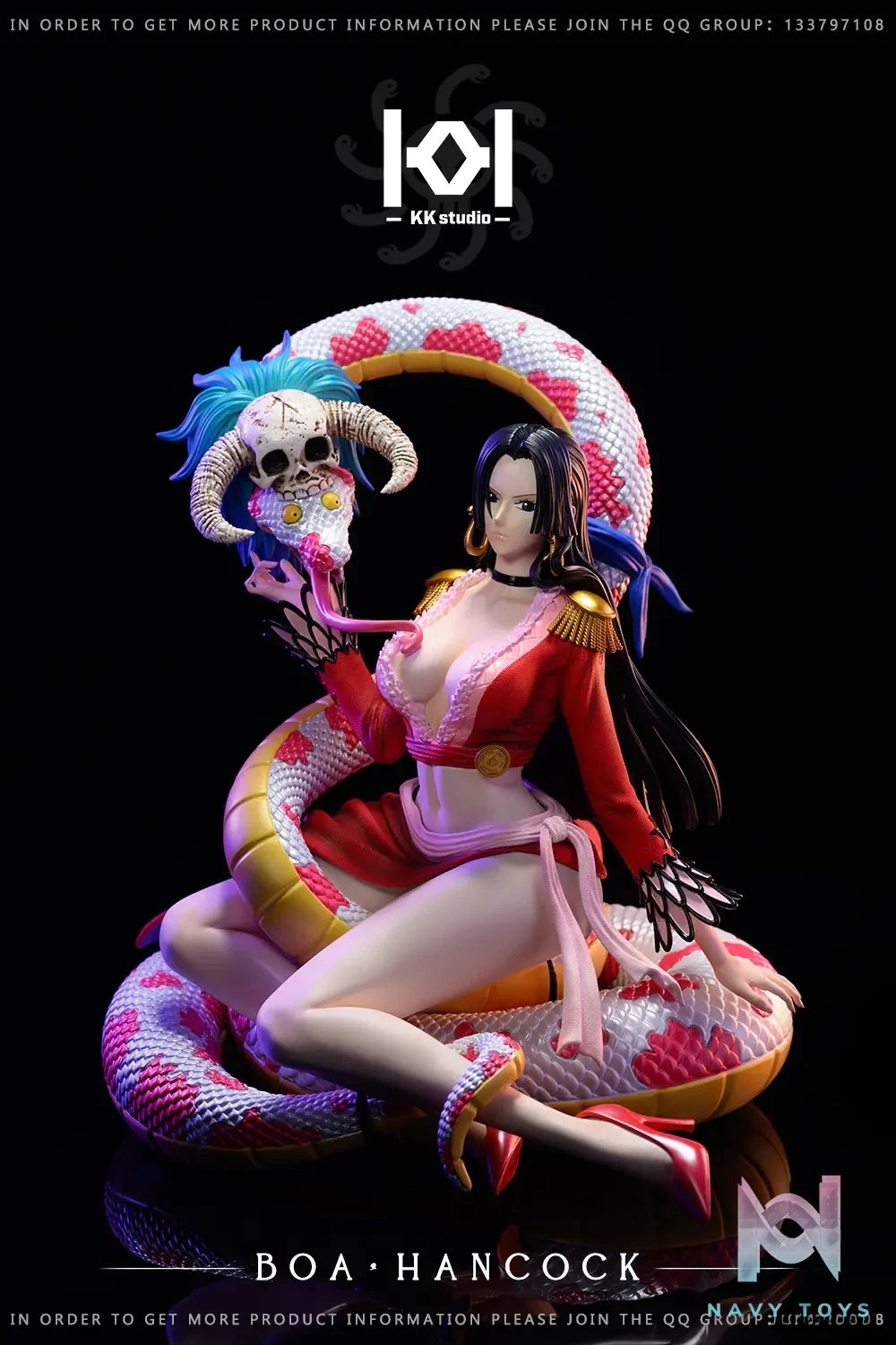 KK Studio – One Piece sitting posture series Boa Hancock