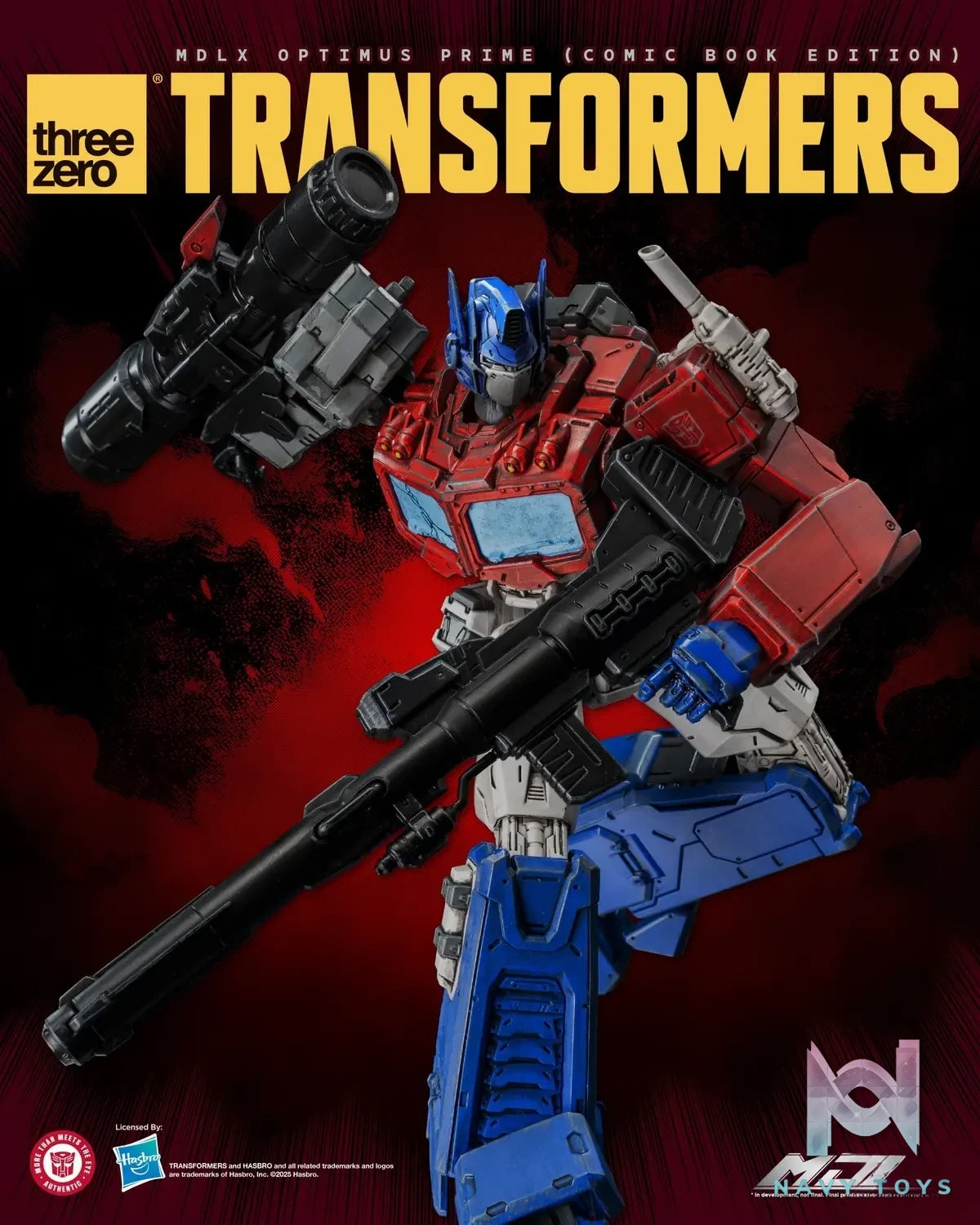 Threezero – Transformers MDLX Optimus Prime (Comic Book Edition) 3Z08710W0 (Licensed)
