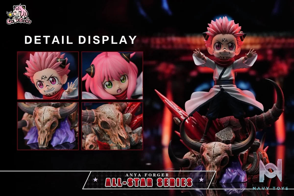 Anya cos Sukuna resin statue GuluGulu Studio anime figure
