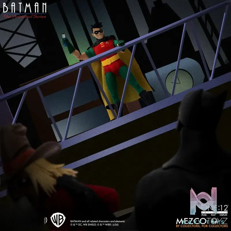Mezco Studio – 1/12 Batman: The Animated Series Robin Action Figure (Licensed)