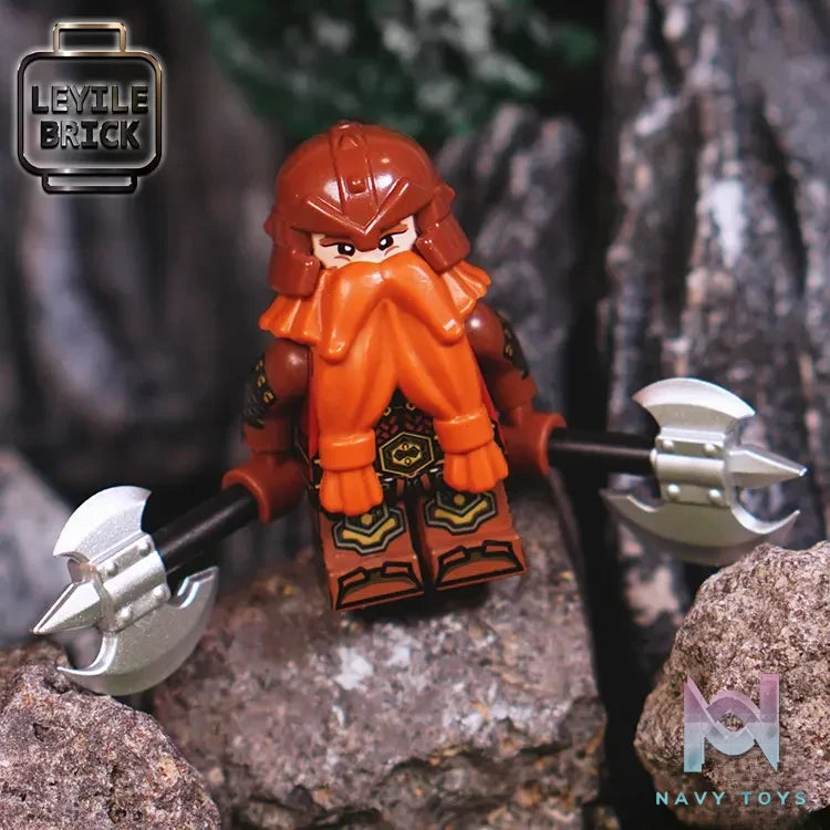 LEYILEBRICK Studio – Dwarf warrior LYLZZ180