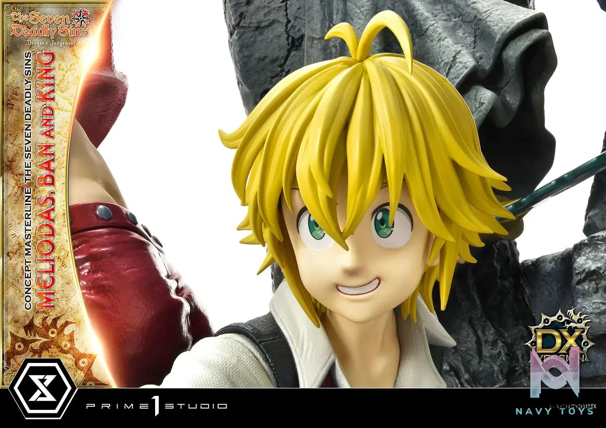 Prime 1 Studio – Concept Masterline The Seven Deadly Sins Meliodas, Ban and King CMNTZ-01 CMNTZ-01DXS (Licensed)
