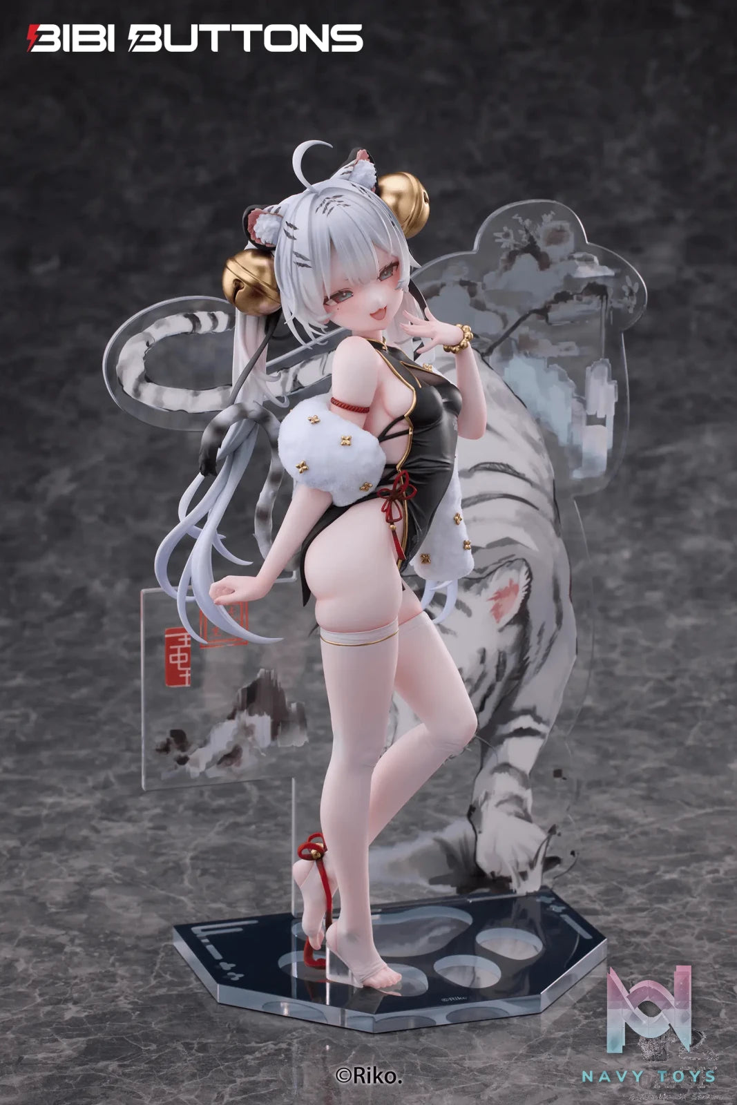 Bibi Buttons – Tiger’s Roar Stirs the Wind – White Tiger 1/6 Scale Figure (Licensed)