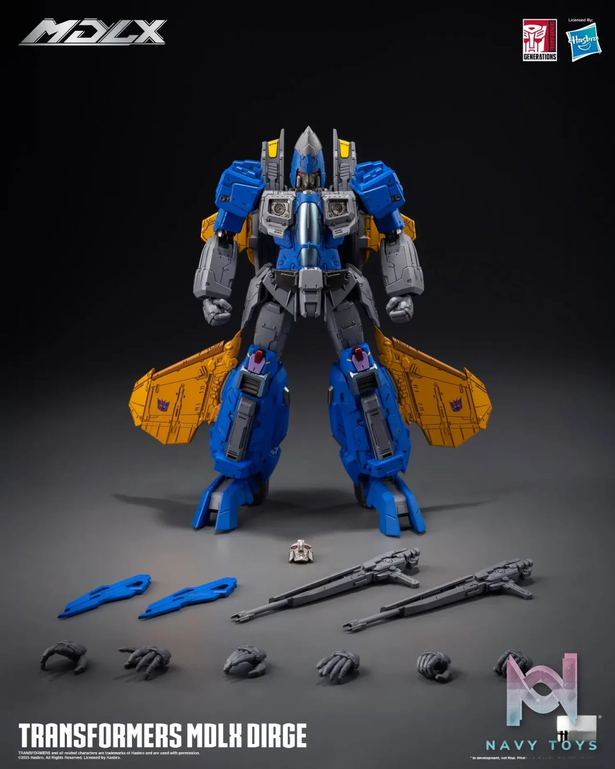 Threezero – Transformers Decepticon-MDLX Elegy #3Z0888 (Licensed)