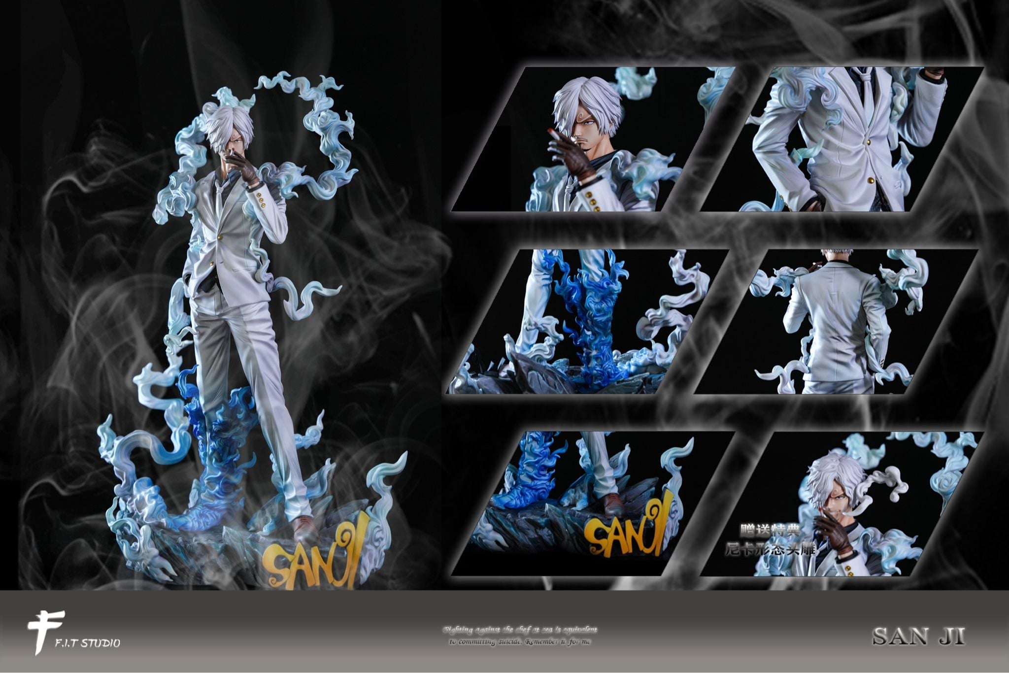 Sanji Nika - One Piece - F.I.T Studio resin statue FIT Studio anime figure