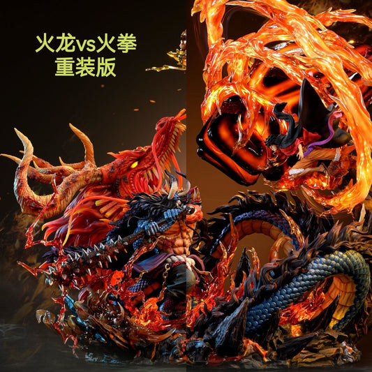 Luffy vs Kaido - One Piece - Ventus Studio resin statue ventus Studio anime figure