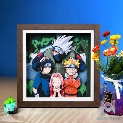 Yu Zhi Jiang Studio – Naruto Multiple Characters Series #7 3D Decorative Painting Naruto