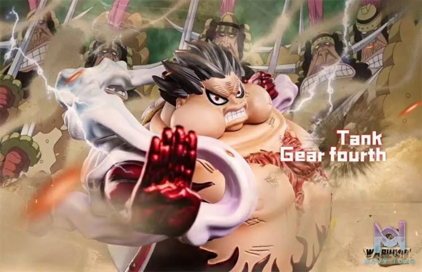 Warhead Studios – One Piece Luffy Gear Fourth Tank Man